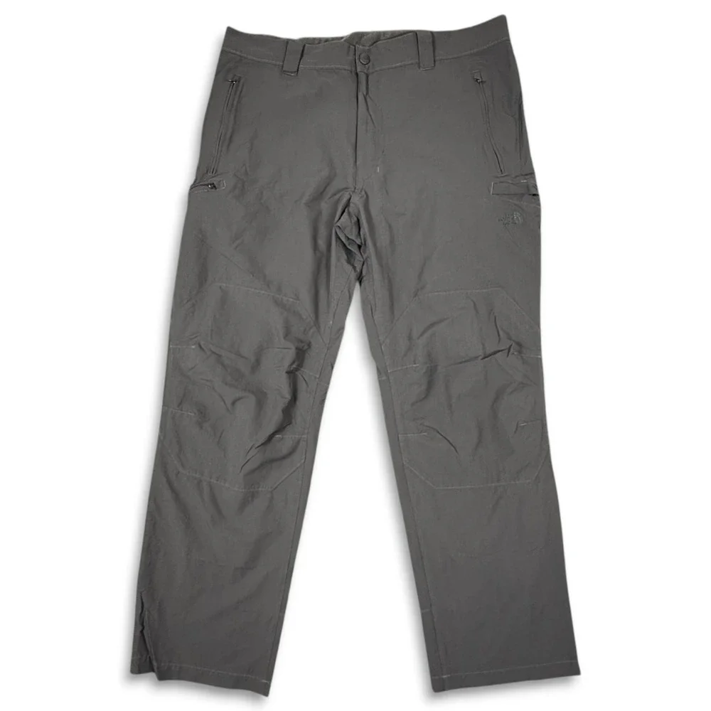 The North Face Hiking Pants Mens 38 Gray Gorpcore Paramount Peak Ripstop Nylon